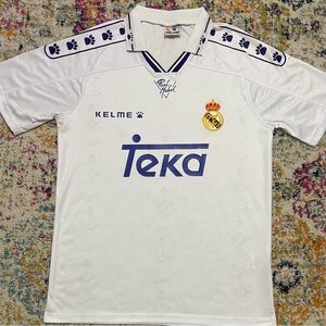 Retro Real Madrid Kelme 1994-96 Home Kit